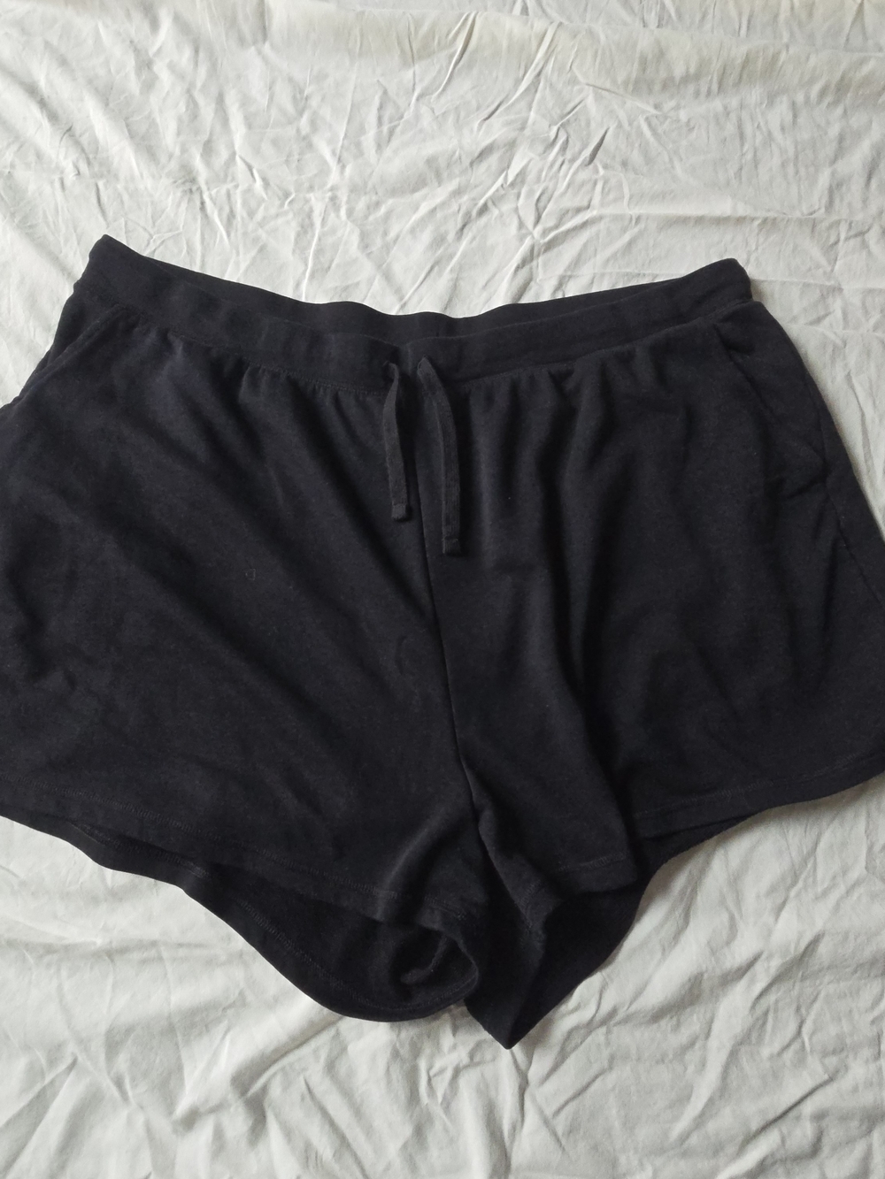 Old Navy Black Athletic Lounge Shorts with Drawstring